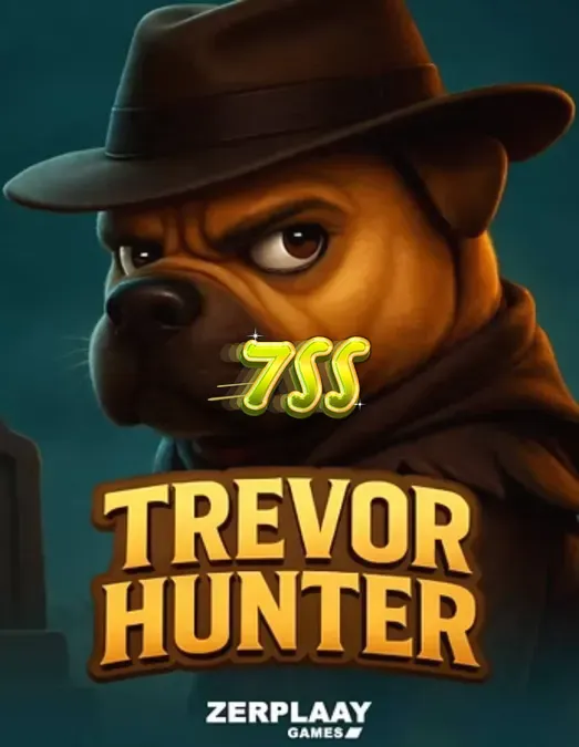Trevor Hunter, o Shar Pei explorador, em uma cena de caça ao tesouro em um cemitério sombrio.
